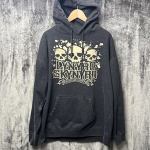 Lynyrd Skynyrd Y2K Vintage Hoodie Size XL 2007 Southern Rock N Roll